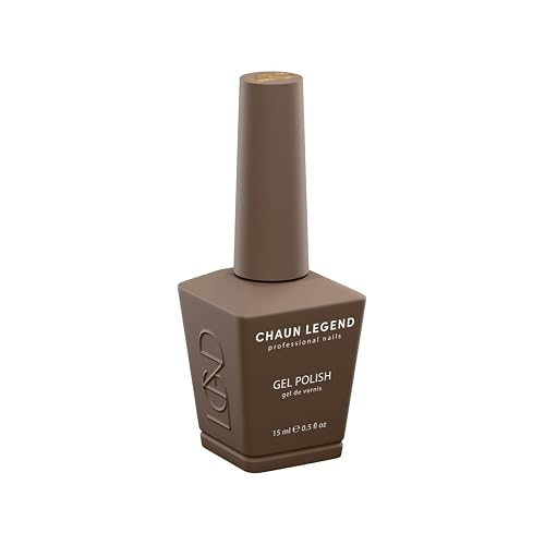 Chaun Legend Gel Nail Polish | Taupe That Talk LG5204 (bright cherry red) | Soak Off UV LED Cure Gel Polish High Gloss 15ml Beauty & Personal Care Chaun Legend Professional Nails