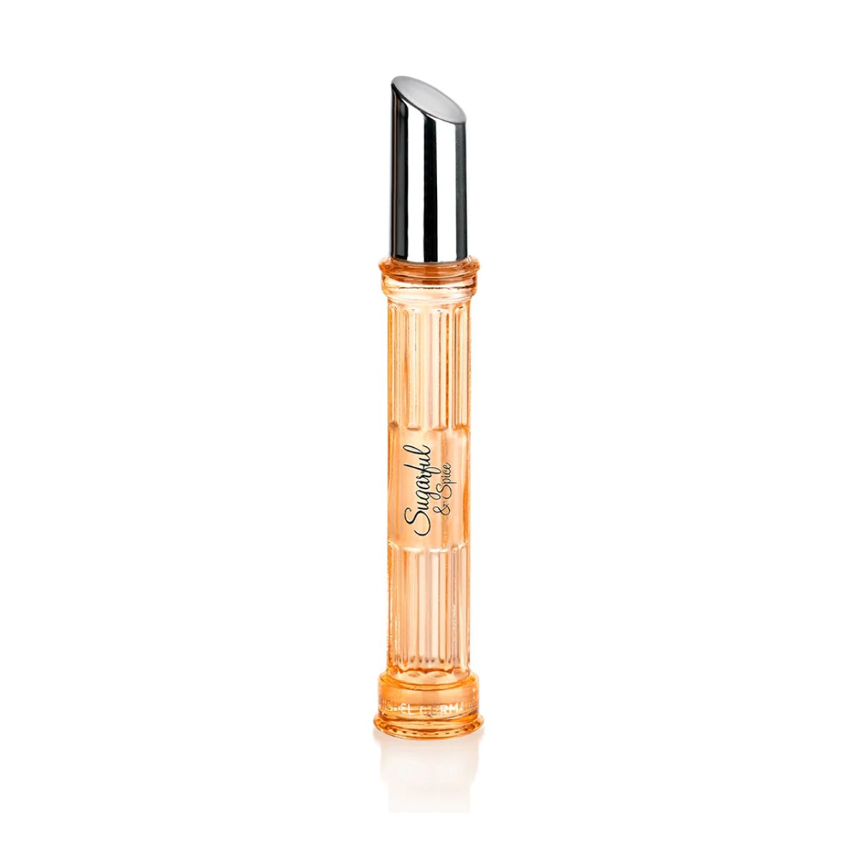 Michel Germain Sugarful & Spice Eau de Parfum Rollerball Women's Fragrance, Notes of Sparkling Blood Orange, Pink Peony, Creamy Vanilla, Flirty & Playful Gift for Her, 0.27 Fl Oz