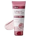 Envy Collagen & Glycolic Acid Face Scrub - Anti-Aging, Softening & Dark Spot Improving Exfoliating Scrub - Dermatologist Tested, Clean Beauty for All