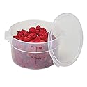 Amz Empire Cambro 2 Qt Round Storage Container With Lid Translucent And Measuring Cup/Container Kit/Kitchen Organization Set