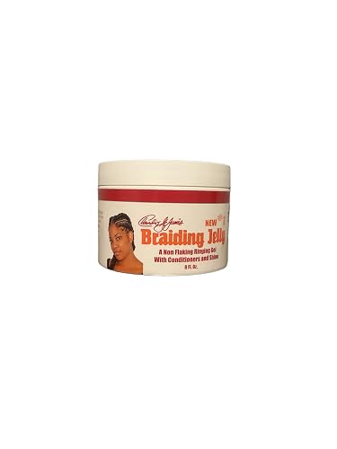 CLAUDIO ST. JAMES NEW #1 BRAIDING JELLY A NON FLAKING RINGING GEL WITH CONDITIONERS AND SHINE
