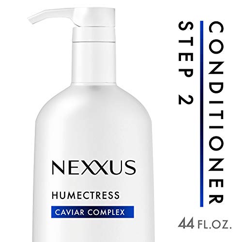 Nexxus Humectress Moisturizing Conditioner for Dry Hair Ultimate Moisture Silicone-Free, Moisturizing ProteinFusion with Elastin Protein and Green