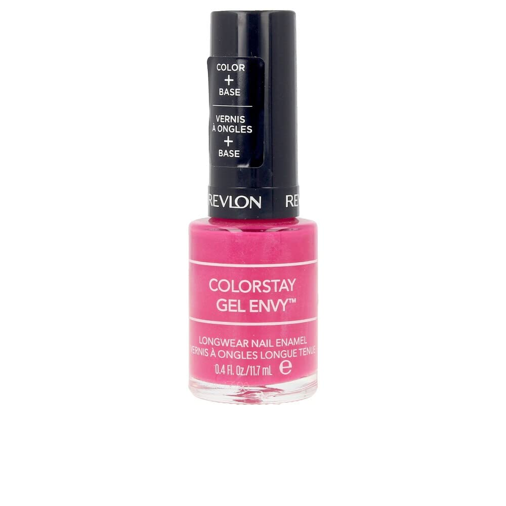 Revlon Nail Polish, ColorStay Gel Envy Nail Polish, Chip Resistant & Longwear Formula, Built-in Base Coat & High Shine Finish, 400 Royal Flush, 0.4 Fl