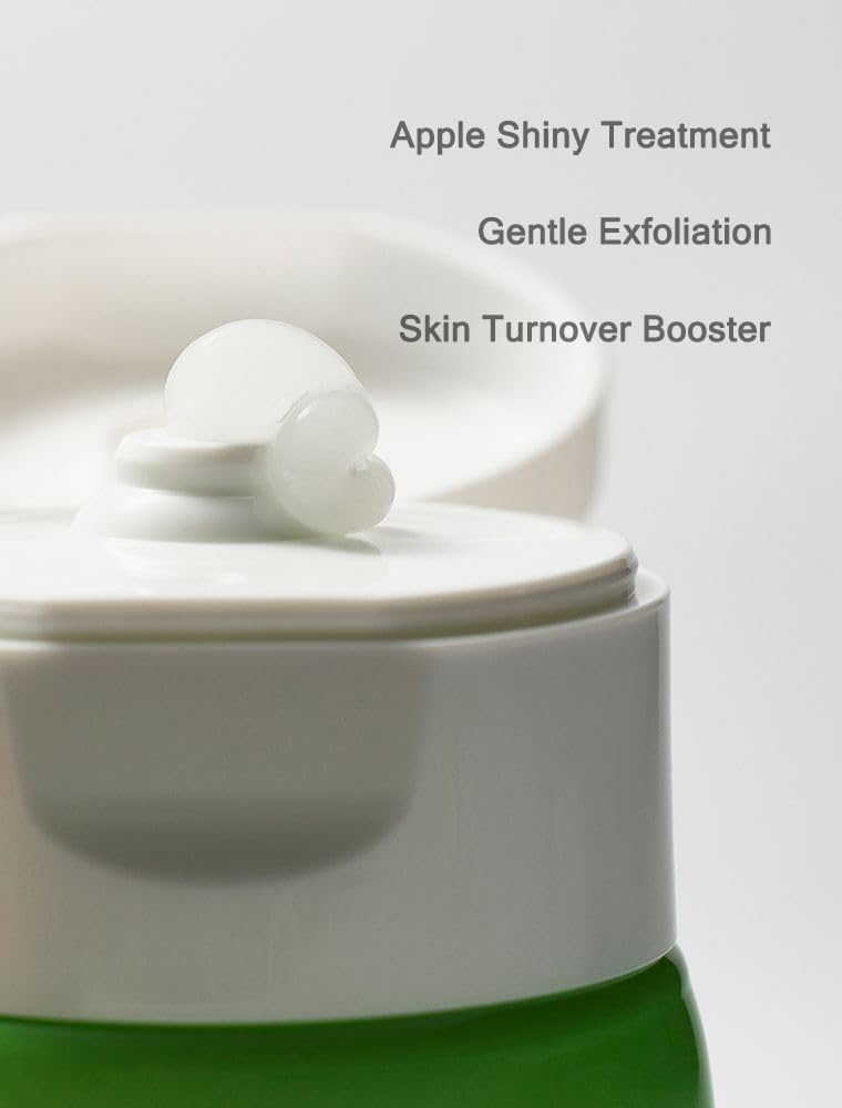 MIZON Apple Smoothie Peeling Gel for Smooth Glowing Skin, Deep Cleansing and Gentle Exfoliation with Natural Elasticity (120ml, 4.1 fl oz)