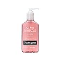 Neutrogena Oil-Free Pink Grapefruit Pore Cleansing Acne Wash and Daily Liquid Facial Cleanser with 2% Salicylic Acid Acne Medicine and Vitamin C, 6