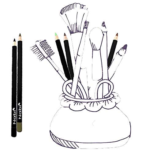 24 pcs Nabi Eyeliner and Eyebrow pencils