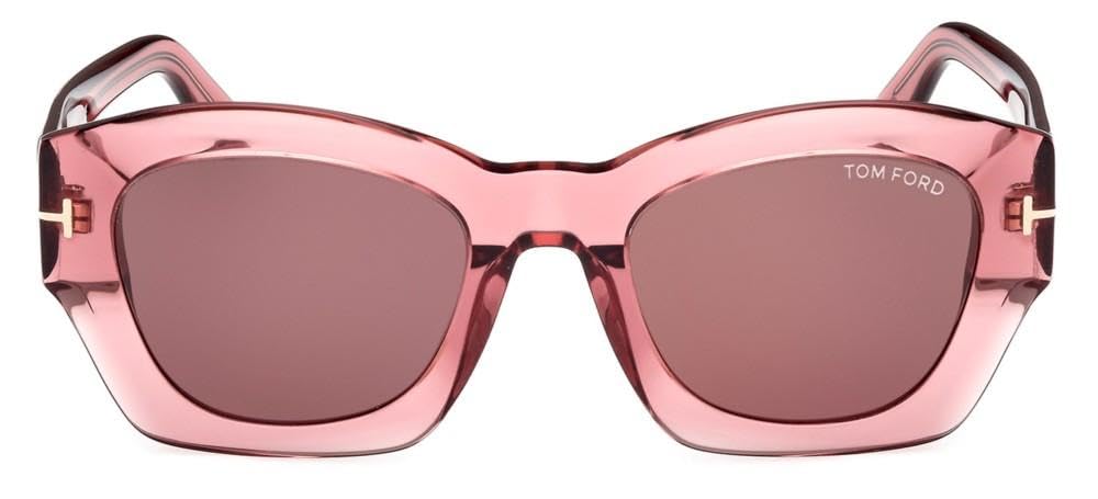 Tom Ford GUILLIANA FT 1083 Shiny Pink/Brown 52/22/140 women Sunglasses