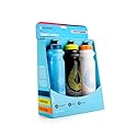 HydraPak Tempo Bottle 3-Pack - Handheld Running Water Bottle (400ml or 525ml) - Made For Runners, Marathon Training & Race Day, Perfect…