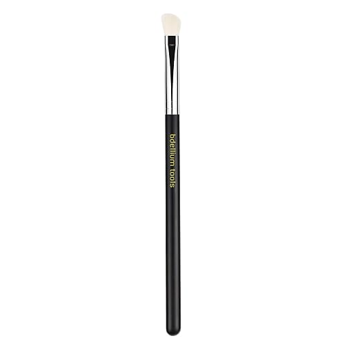 Bdellium Tools Professional Makeup Brush - Maestro Series 765 Small Angled Shader - With Soft Synthetic & Natural Mind Fibers, For Applying Eyeshadow