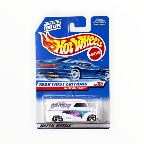 Hot Wheels Dairy DELIVERY First Editions Series #10 of 40 1998 Basic Car Series Collector #645