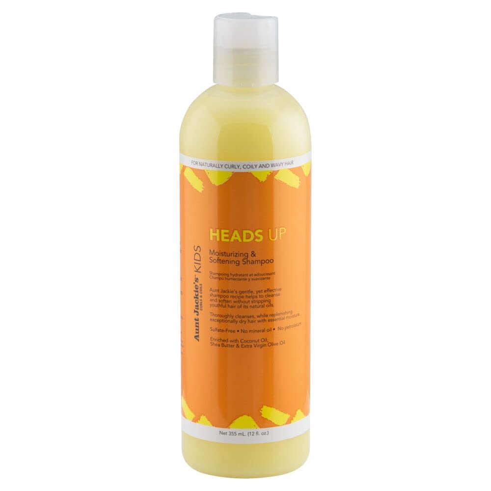Aunt Jackie’s Kids Hair Care Bundle - 5 Full-Size Products for Easier Combing, Styling & Nourishing Hair - Made with Natural Herbal & Botanical