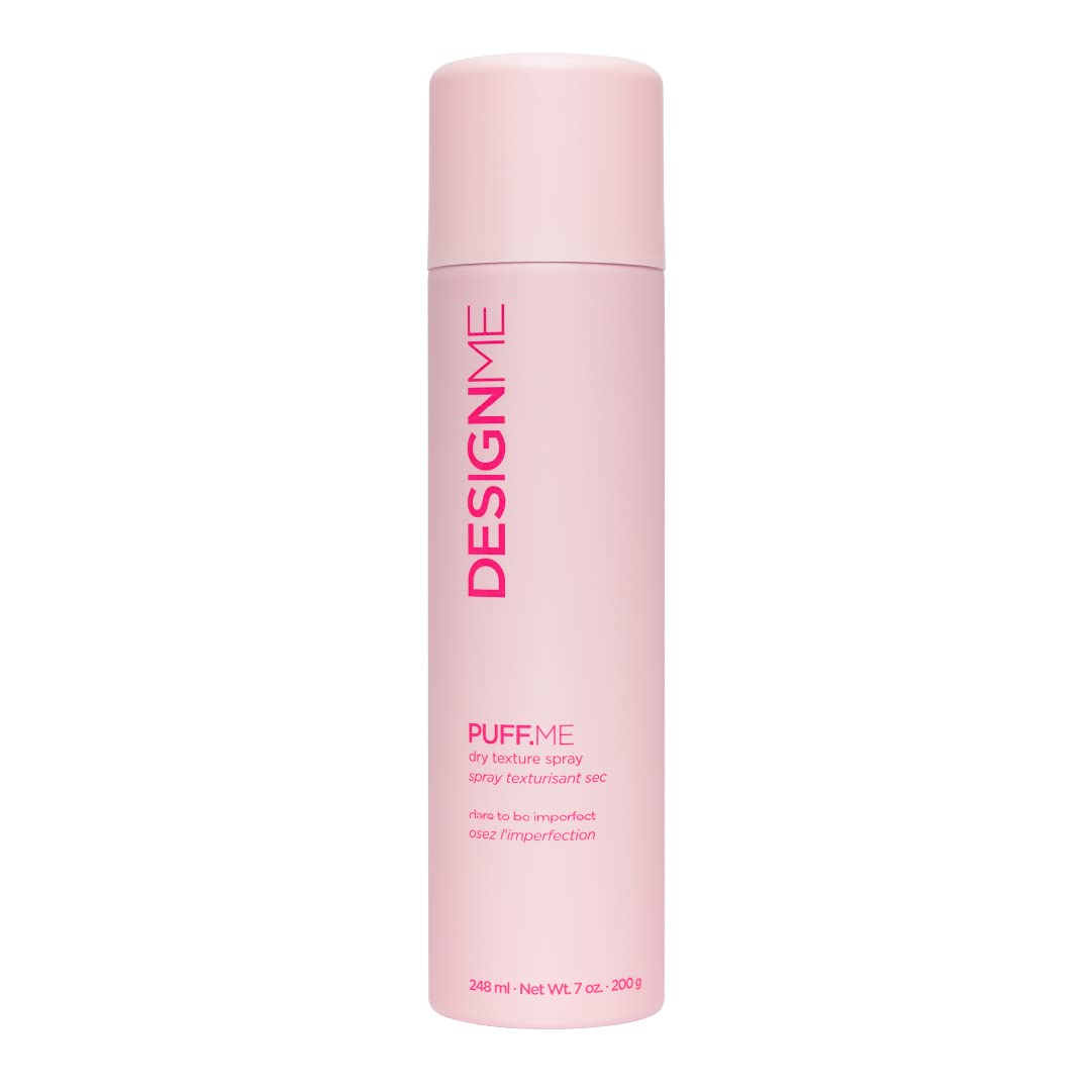 Design.Me PUFF.ME Volumizing Dry Texture Spray for Hair | Light Hold Hairspray for Straight or Wavy Hair | Color Safe Fine Hair Texture Spray | Beauty & Personal Care Design.Me