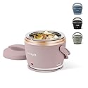 Crock-Pot 20-Ounce Electric Lunch Box, Portable Food Warmer, Blush Pink | Perfect for Travel, Car, On-the-Go | Spill-Free, Dishwasher-Safe
