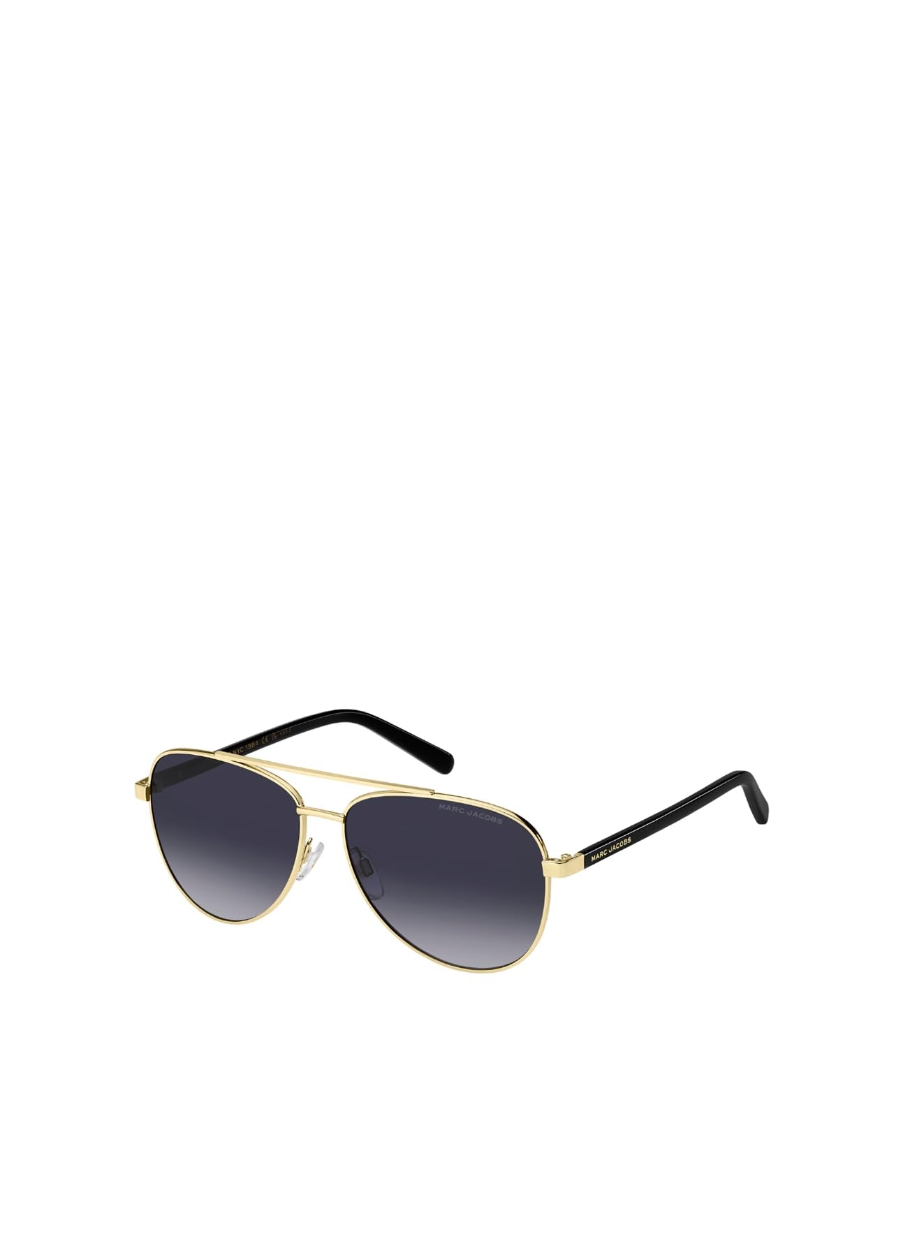 MARC JACOBS Marc 760/S Sunglasses, Gold Black, 60 for Women, Gold, Black, 60, Gold, Black, 60