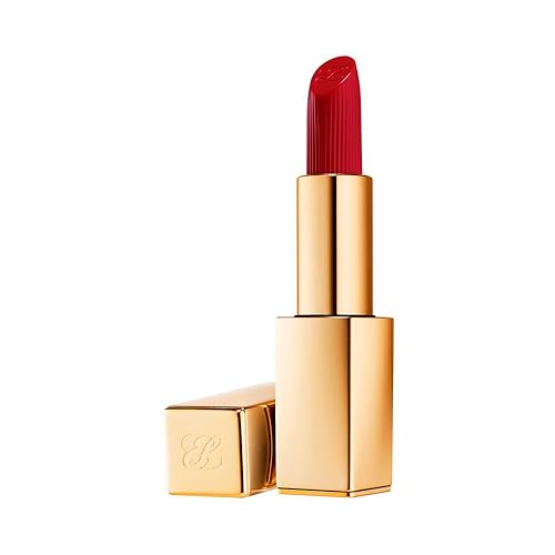 Estée Lauder Pure Color Long Lasting Cream Lipstick for Women with Cream Finish | Plumping & Nourishing 0.12 Ounce, 697 Renegade
