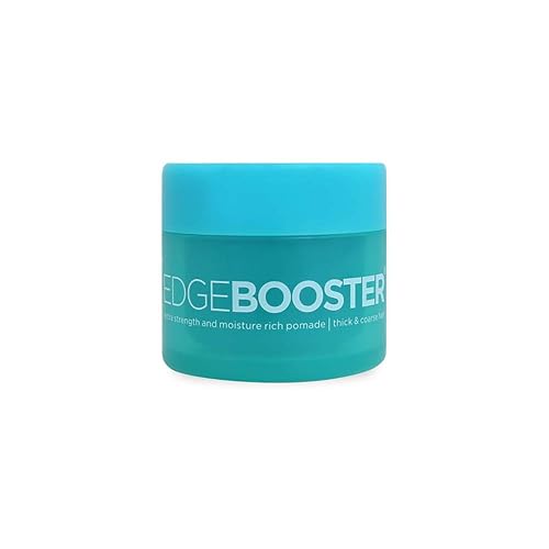 Style Factor Edge Booster Extra Strength and Moisture Rich Pomade 0.85oz Mini Travel Size (0.85oz, Pack of 1, Turquenite)