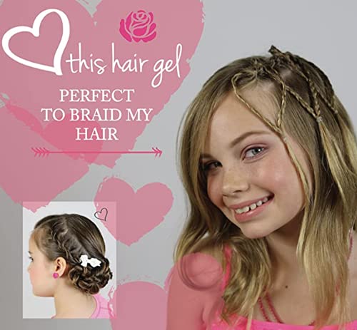 Hair Gel for Kids | Light Hold | Chemical Free | Made with Organic Aloe Vera and Vitamins | Safe on Babies, Toddlers, Men and Women | Always Paraben