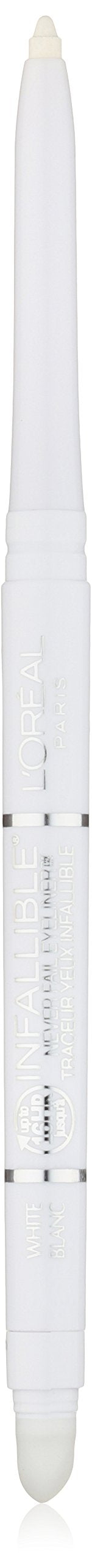 L'Oreal Paris Infallible Never Fail Eyeliner, White 0.008 oz