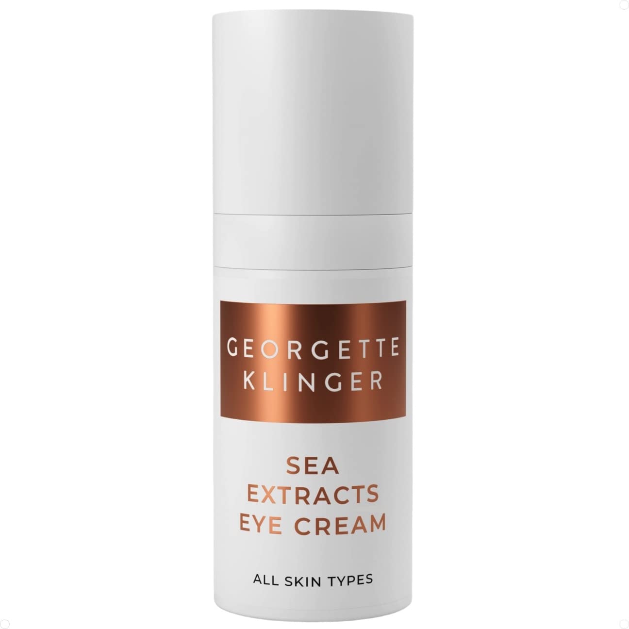 Georgette Klinger Sea Extracts Eye Cream - Undereye Cream Antioxidant-Rich, Anti-Aging, Brightens, Firms, Boost Collagen. Promotes Cell Turnover,