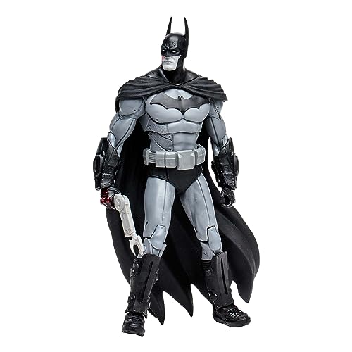McFarlane Toys - DC Multiverse - Batman: Arkham City - 7" B&W Batman Action Figure