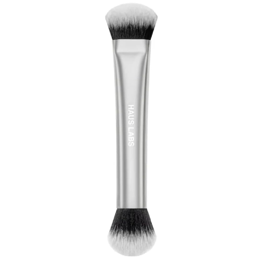 HAUS LABS BY LADY GAGA Dual-Ended Multi-Purpose Brush, Grey