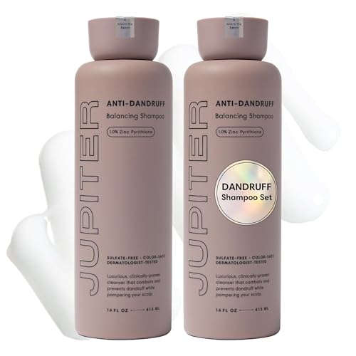 Jupiter Anti Dandruff Shampoo - Shampoo for Men & Women for Flaky, Itchy, Oily, & Dry Scalp - Nourishes Scalp and Reduces Breakage & Flakes Beauty and Personal Care Jupiter Default Title