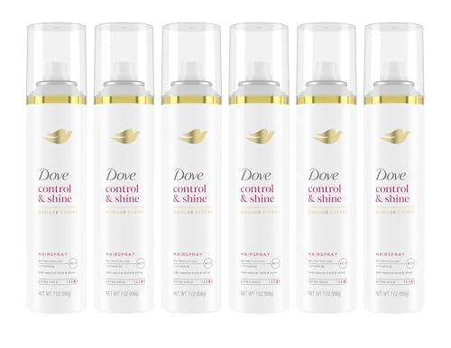 Dove Style + Care Hairspray, Strength & Shine, Extra Hold 7 oz (Pack of 6)