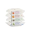 Spascriptions™ Anti-Aging, Brightening, Moisturizing & Pore Refining Towelettes Removes Waterproof Makeup, Revives with Collagen, Vitamin C, Coconut