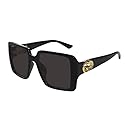 Gucci Grey Square Ladies Sunglasses GG1692S 001 54
