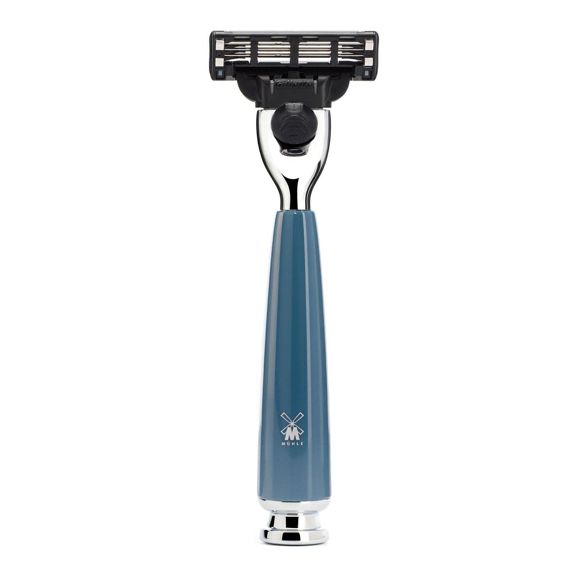 MÜHLE RYTMO 3-Piece Pure Badger 3-Blade Razor Modern Luxury Wet Shaving Set - Perfect for Every Day Use, Barbershop Quality Close Smooth Shave Beauty and Personal Care MÜHLE