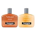 Neutrogena Exfoliating Healthy Scalp Clarify & Shine Shampoo & Conditioner for Oily Hair and Scalp, with Pink Grapefruit, pH-Balanced, Paraben