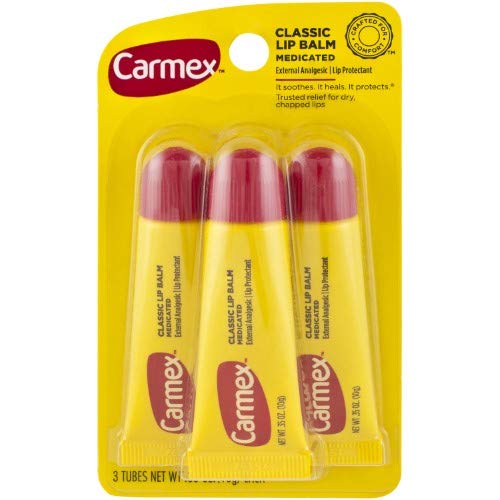 Carmex Original Flavored Lip Balm, Value Pack (Pack of 4)4 Beauty and Personal Care Carmex