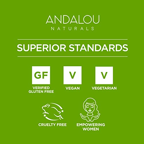 Andalou Naturals Age Defying Rejuvenating Eye Balm - Plant-Based Retinol Alternative - Gentle, Hydrating Eye Cream With Bakuchiol to Help Reduce