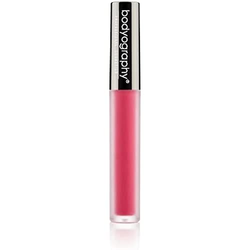 BODYOGRAPHY: Matte Lip Lava Liquid Lipstick (Bittersweet): Peach Nude Salon Makeup Long-Wearing Lipstick with Soft Opaque Finish | Vegan, Gluten-Free,