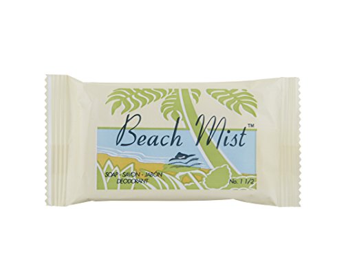 Beach Mist Face and Body Soap, 1 1/2 Bar, Beach Mist, Pack of 500
