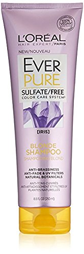 L’Oreal ParisEver Pure Blonde Shampoo Iris, 8.5 Fl Oz (Pack of 2)