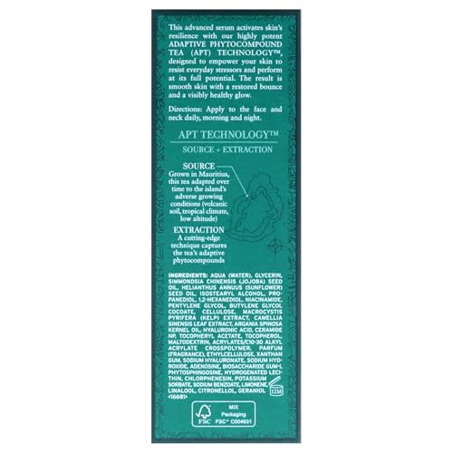 Fresh Tea Elixir Skin Resilience Activating Serum Serum Women 1 oz