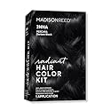 Madison Reed Radiant Hair Color Kit - 2NNA Darkest Cool Black with Ash Undertones (Pescara Black), Dimensional Gray Hair Blending Permanent Hair Dye