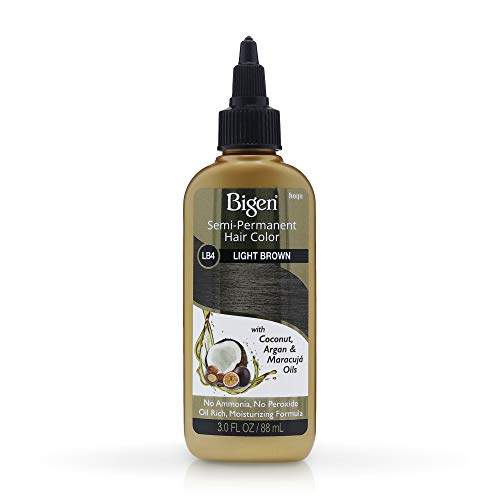 Bigen Semi-Permanent Haircolor #Lb4 Light Brown 3 Ounce (Pack of 6)