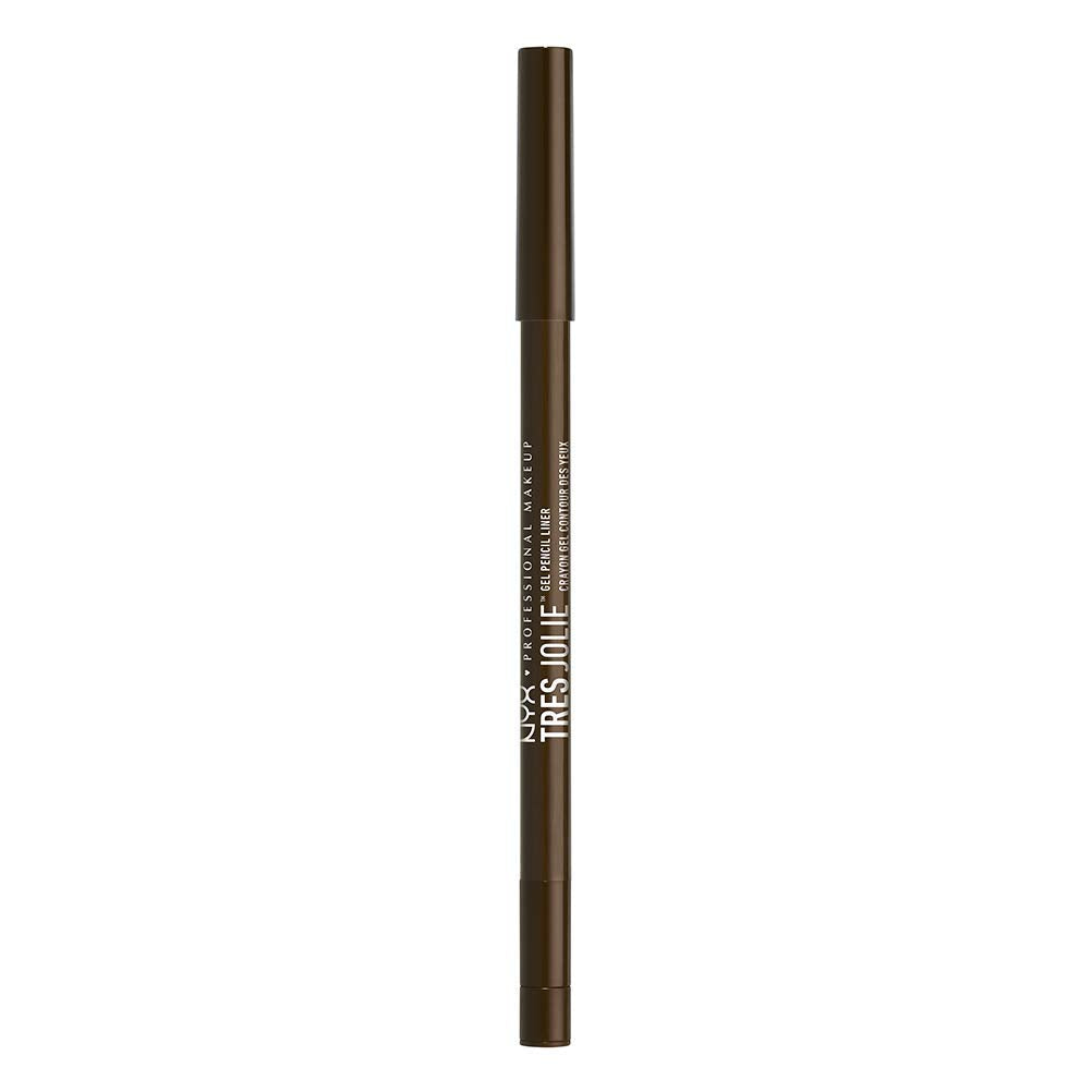 NYX PROFESSIONAL MAKEUP Tres Jolie Gel Pencil Liner, Brown