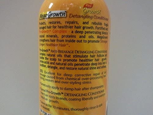 Profectiv Mega Growth Detangling Conditioner, 12 Ounce