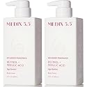 MEDIX Fragrance Free Retinol Face Moisturizer & Body Lotion Crepey Skin Care Treatment | Anti Aging Firming Retinol Cream For Face Targets Loose Crepe