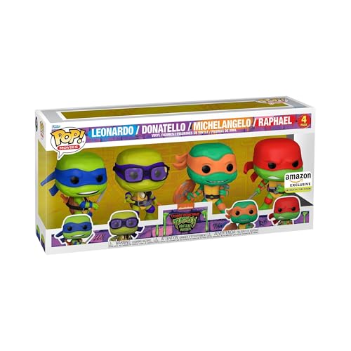 Funko POP! Movies: Teenage Mutant Ninja Turtles (TMNT) POP! - Amazon Exclusive - Collectable Vinyl Figure - Gift Idea - Official Merchandise…