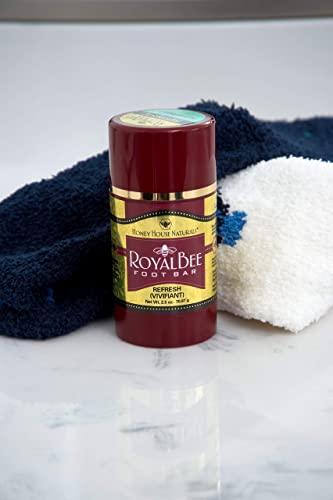 Honey House Naturals Royal Bee Foot Bar, Refresh