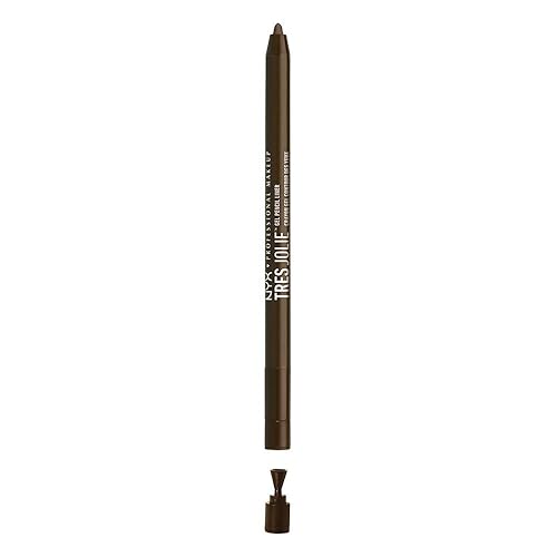 NYX PROFESSIONAL MAKEUP Tres Jolie Gel Pencil Liner, Brown