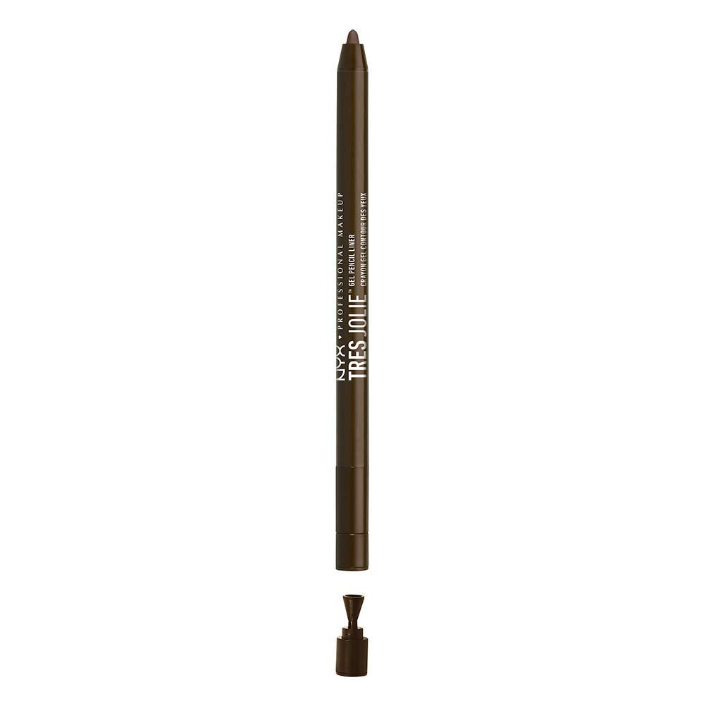 NYX PROFESSIONAL MAKEUP Tres Jolie Gel Pencil Liner, Brown
