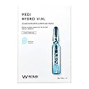 Effect Medi Hydro Vial Mask, Concentrated Ampoule Mask, Deep Hydration with Hyaluronic Acid Korean Beauty Mask Sheets(10 sheets x 1.05 oz)