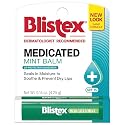 Blistex Medicated Mint Lip Balm, 0.15 Oz