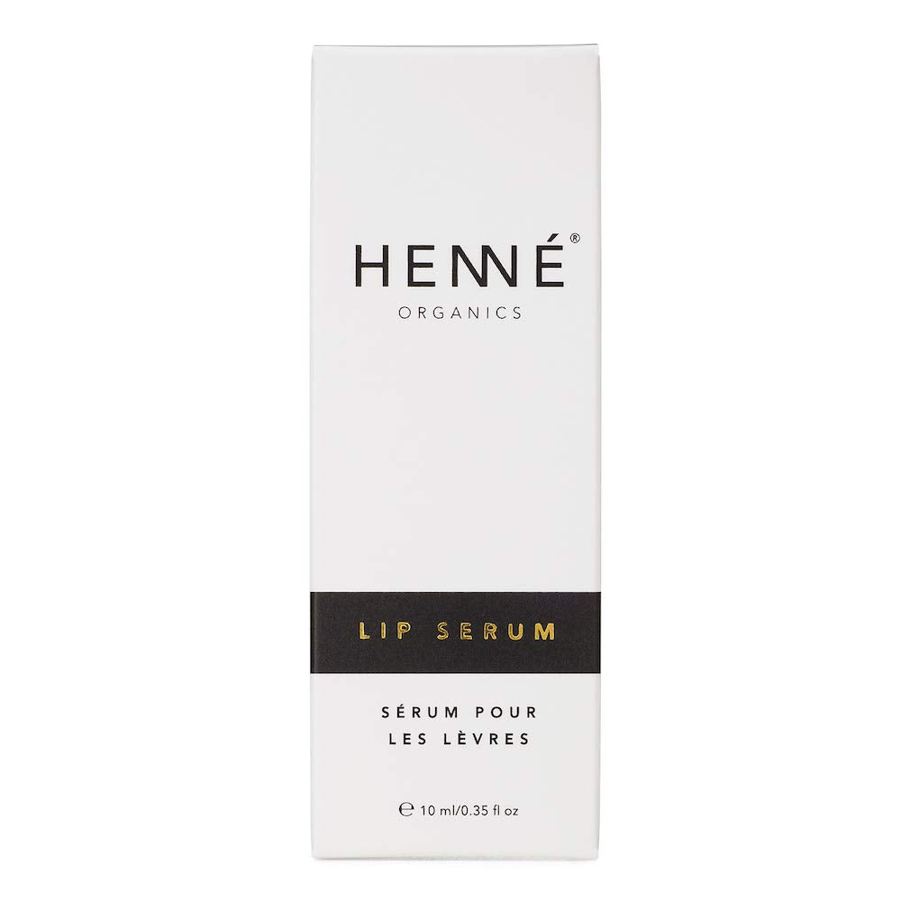 Henné Organics Lip Serum - Natural Antioxidant Oil Treatment for Smooth and Firm Lips Beauty and Personal Care Hennà Organics