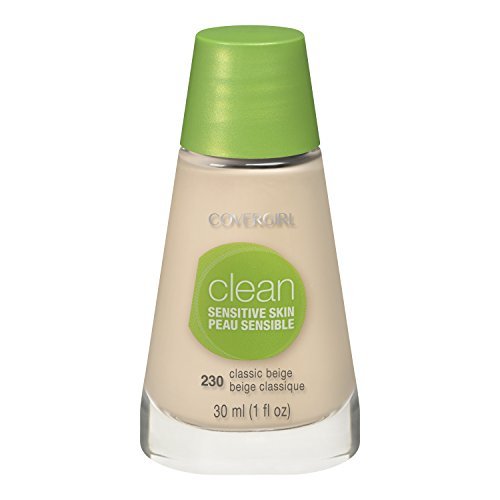 CoverGirl Clean Sensitive Skin Liquid Makeup 1 fl oz (30 ml) (Classic Beige 230) by CoverGirl